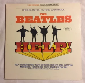 THE BEATLES HELP! Original Film Soundtrack 1965 Original Album - Bild 1 von 8