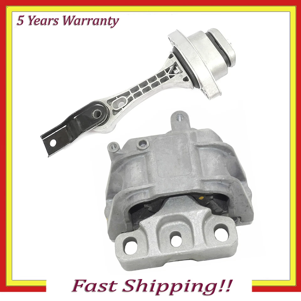 Montaje de motor derecho y trasero para Audi TT Quattro 2008-2009 3,2 L V6 cupé 2 piezas Foto 1 de 4