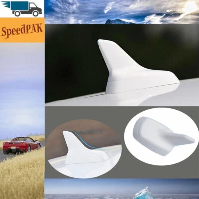 Cubierta aérea de antena de aleta de tiburón ABS blanca para Audi Q7 2016 2017-2018 2019 1X Foto 1 de 4