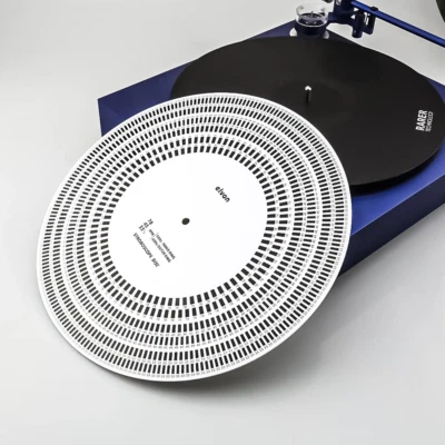 2PCS HiFi LP Vinyl Pickup Calibration Distance Gauge Protractor Adjustment Tool - Image 1 of 4