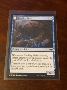 Magic Gathering Innistrad Crimson Vow Binding Geist Spectral Binding - Picture 1 of 2
