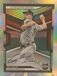 2023 Elite Extra Edition Base Auto #87 Camden Minacci - Los Angeles Angels - Picture 1 of 2