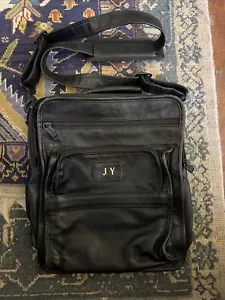 Borsa a tracolla uomo Tumi Alpha Bravo in pelle nera Napa tracolla imbottita - Foto 1 di 17