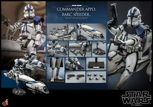 Hot Toys Star Wars Commander Appo & BARC Speeder 1:6 Scale Clone Trooper TMS076