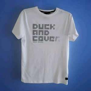 Duck and Cover T Shirt Mens Teens Boys Top Round Neck Short Sleeve Size S - Picture 1 of 8