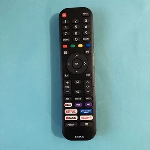 Remote for Hisense EN2A30 Smart TV VIDAA Netflix YouTube PrimeVideo - Picture 1 of 1