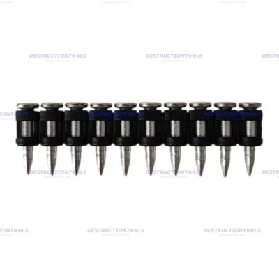 DESTRUCTIONTOOLS 1000x Clous en bande 19mm - pour Spit Pulsa 27, 40, 65 & 800 - HC6/19