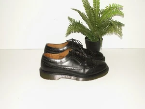 Dr. Martens 3989 scarpe brogues in pelle nera uk 9 eu 43 us 10 (d1180) - Foto 1 di 9