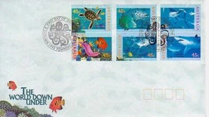 The World Down Under (FDI MINT AP FDC) 1996 (CV $5) - Picture 1 of 1