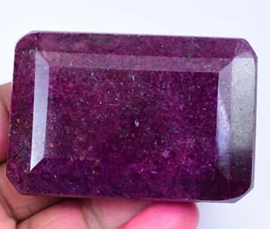 831.5 Ct Natural Huge Blood Red Ruby Emerald Certified Loose Gemstone - Picture 1 of 5