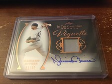 Mariano Rivera 2022 Leaf In The Game Used Sports Jersey Relic Auto 21/40