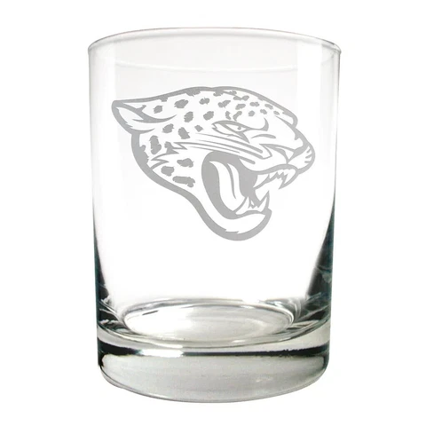 Jacksonville Jaguar's Great American Products 14-ounce Rocks Glass Cover