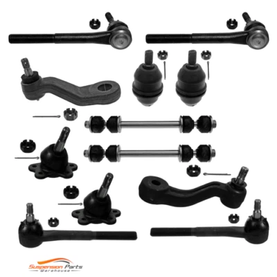 Pitman + brazo ocioso + varillas de amarre rótula (45,79 mm) apto para Chevrolet 7200 PBV de 4x4 Foto 1 de 2