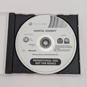 Very Good! Genuine Xbox 360 Game Mortal Kombat Promotional Not For Resale PAL - Picture 1 of 3