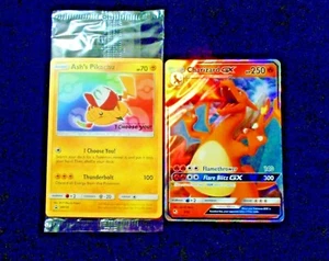 Sealed Ash's Pikachu Movie Promo Sm108 Charizard Holo 9/68 Pokemon Card Lot NM - Picture 1 of 7