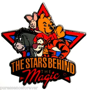 WDW The Stars Behind The Magic: Pooh & Friends Cast Pin - Picture 1 of 1