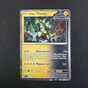 Iron Thorns 062/162 Rare Cosmos Holo Pokemon Temporal Forces - NM Near Mint - Picture 1 of 2