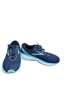 Zapatos para correr Brooks Ghost 11 para mujer azul verde talla 10D SKU 9167 - Imagen 1 de 12