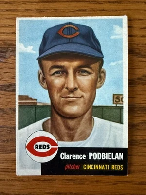 1953 Topps Set-Break #237 Clarence Podbielan Vg-Ex+, Crease Free Clean - Image 1 of 2