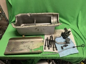 Dooley Enterprises Oldsmobile 455 Deep Sump Marine Oil Pan 10 Qt Windage Tray - Picture 1 of 16