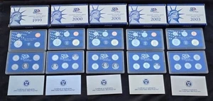 Juegos de prueba de 50 cuartos estatales como nuevos de Estados Unidos 1999-2003 ¡BONITOS! - Imagen 1 de 2