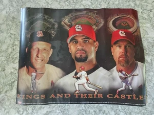 Pre owned  ST LOUIS CARDINALS KINGS AND THEIR CASTLES POSTER  18" X 24" - Picture 1 of 7