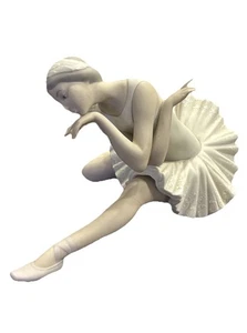 Lladro 4855 “Death of the Swan” Ballerina Figurine Porcelain Spain 5″ Swan Lake - Picture 1 of 3