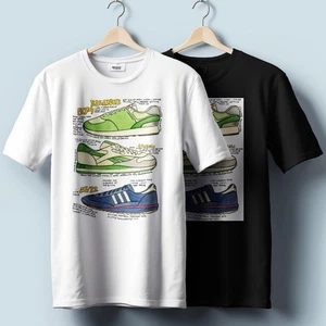 574 Balance Sneaker T-Shirt - Iconic Style Graphic | Unisex Heavy Cotton - Bild 1 von 4