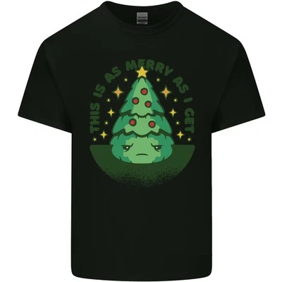 Bah Humbug Christmas Tree Funny Kids T-Shirt Childrens - Image 1 of 4