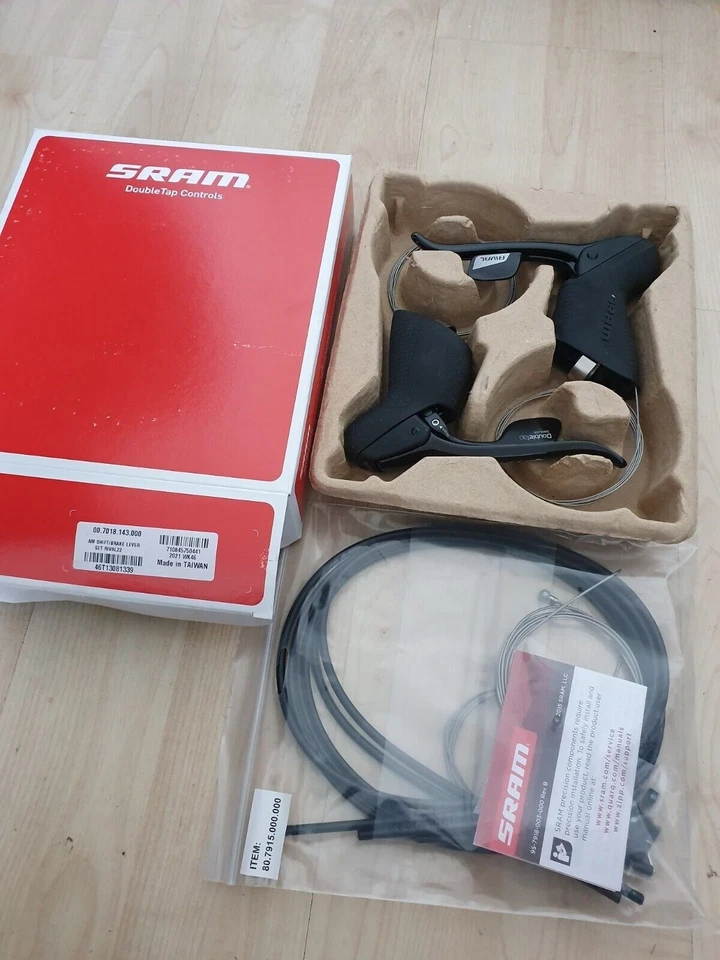 NUEVO Juego de palancas de freno de cambio de doble grifo Sram Rival 22 11 velocidades SB-RIV-B1 freno de llanta Foto 1 de 4