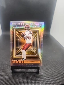 2024 Topps Midnight - Jayden Daniels Star Studded RC Refractor /50 🔥🏈 - Bild 1 von 2