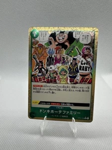 Donquixote Family C Foil Parallel - PRB-01 OP04-036 - One Piece card - NEAR MINT - Picture 1 of 2