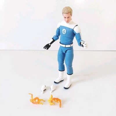 Marvel Legends Series Johnny Storm Los Cuatro Fantásticos Primeros Pasos Película Foto 1 de 4