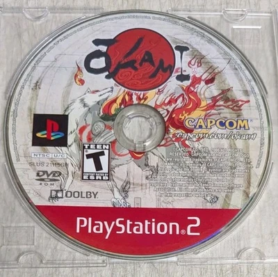 Okami (Sony PlayStation 2, 2006) PS2 DISC ONLY Tested - image 1 of 2