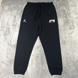 NIKE AIR JORDAN JOGGERS SPORT DNA FLEECE MENS SIZE XL BLACK PANTS DV7760-010 - Picture 1 of 11