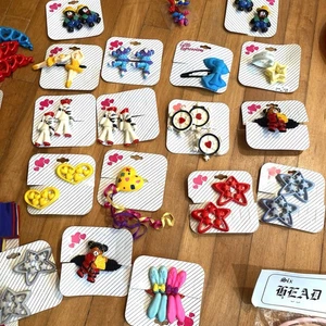 133 Pc 1980s HAIR ACCESSORIES LOT Vintage 80s 90s Barrettes Headband NWT - Picture 1 of 16