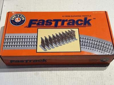 Lionel 6-12038 O Gauge FasTrack Elevated Trestle Set - Image 1 of 4