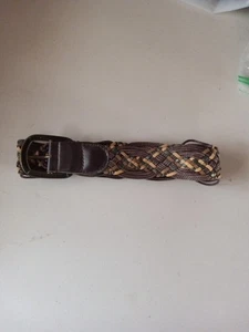 Brauner Gürtel mit Design - Bild 1 von 2