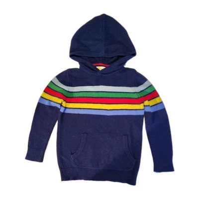 Boden Pullover Sudadera con Capucha Suéter Juvenil Talla 6-7 Multicolor Con Bolsillos Suave Cálido Foto 1 de 4
