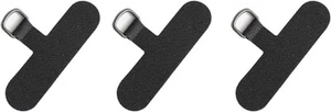 TENOC Universal Phone Tether Tab, Handy Lanyard Patch Strap Schwarz X 3 - Bild 1 von 6