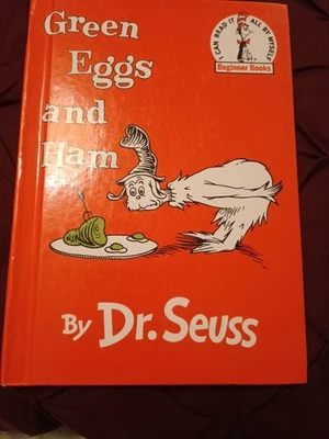 Dr. Seuss Green Eggs and Ham 1960 First Edition Mint  (Except 1st Page Is Torn) - Image 1 of 4