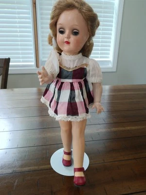 Vintage 1950’s Ideal Toni Doll 14” Tall Tagged Dress - Image 1 of 3