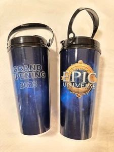 Epic Universe Universal Grand Opening 2025 Souvenir Freestyle Tumbler Cup - Picture 1 of 1