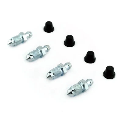 For Hyundai i20 (2008-2018) 4x Brake Caliper Bleed Nipples Screws - Image 1 of 4