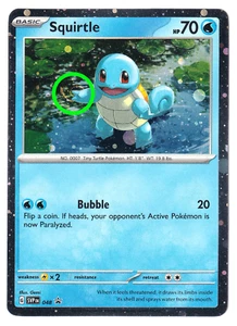HD COSMOS HOLO HD SWIRL Squirtle 048 - Pokemon 151 Black Star Promo (E) - Imagen 1 de 3