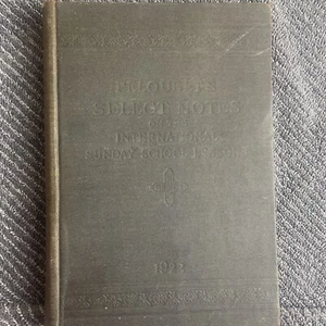 Peloubet's Select Notes on the International Sunday School Lessons 1922 - Picture 1 of 11