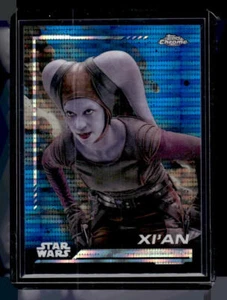 2024 Topps Chrome Star Wars #59 Xi'an Blue Blaster Pulsar Refractor - Picture 1 of 2