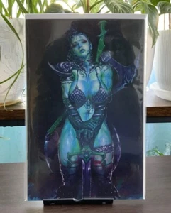 RED SONJA EMPIRE DAMNED 1 KYU YONG ULTRAVIOLET VIRGIN VARIANT NM 2024 UV - Picture 1 of 5