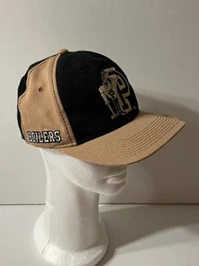 Vintage Purdue Sports Specialties Mütze Snapback Wolle Maskottchen schwarz gold 80er 90er - Bild 1 von 10