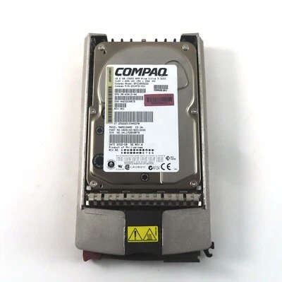 18.2GB Wide Ultra3 SCSI 80-Pin 3.5" 15K (With Caddy) HDD - 189395-001 - Image 1 of 3